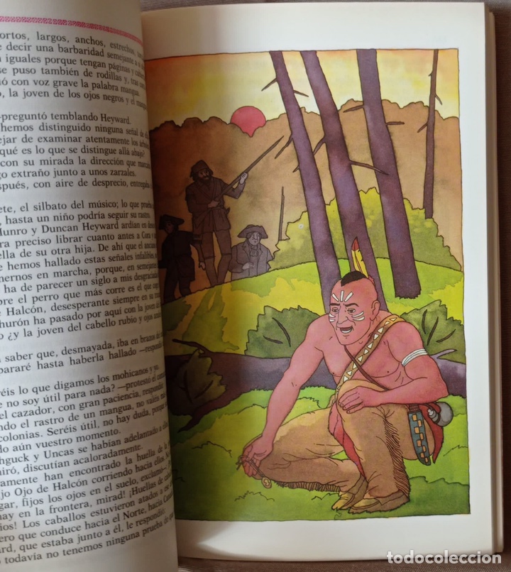 Libros de segunda mano: El &uacute;ltimo mohicano. J. Fenimore Cooper. - Foto 2