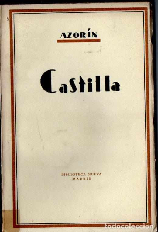 Libros de segunda mano: AZOR&Iacute;N : CASTILLA (BIBLIOTECA NUEVA, 1943) - Foto 1