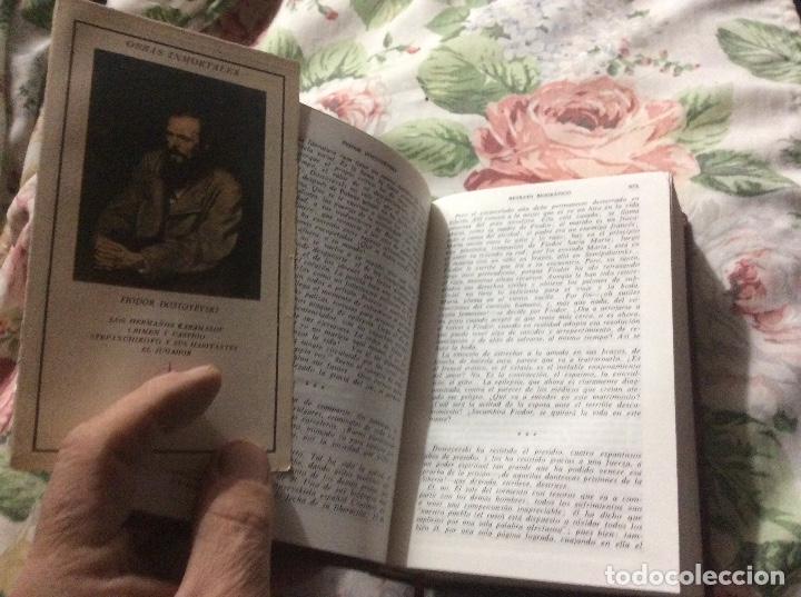 Libros de segunda mano: OBRAS INMORTALES. DOSTOYEVSKI. EDAF Con 3stuche - Foto 3