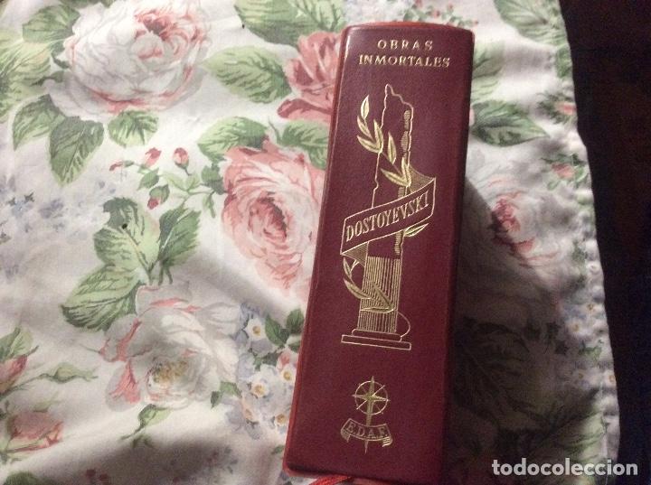 Libros de segunda mano: OBRAS INMORTALES. DOSTOYEVSKI. EDAF Con 3stuche - Foto 4