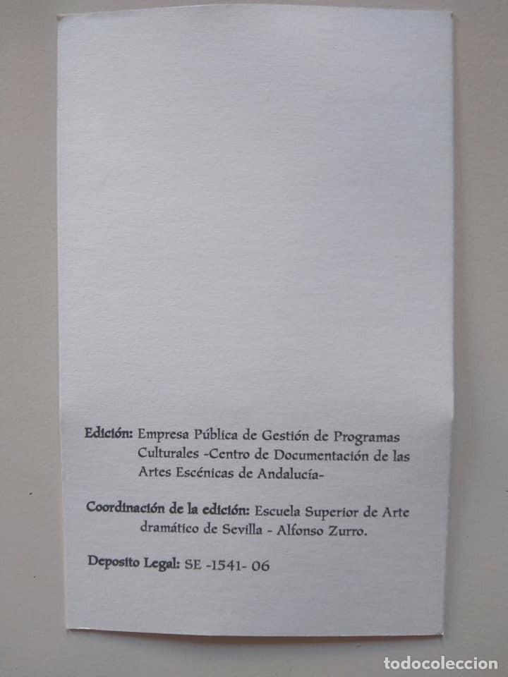 Libros de segunda mano: Sesenta obras de 1 minuto de 60 autores dram&aacute;ticos andaluces - Foto 6