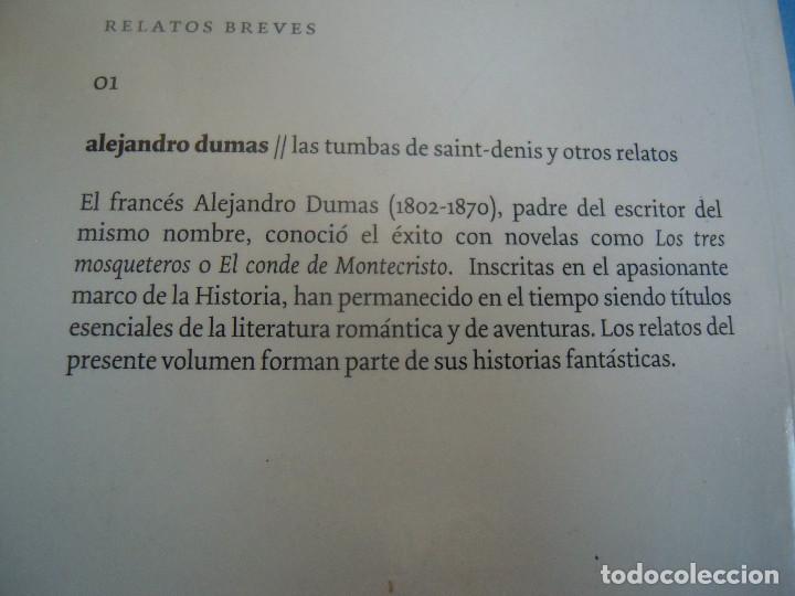 Libros de segunda mano: Las tumbas de Saint-Denis y otros relatos - Foto 4