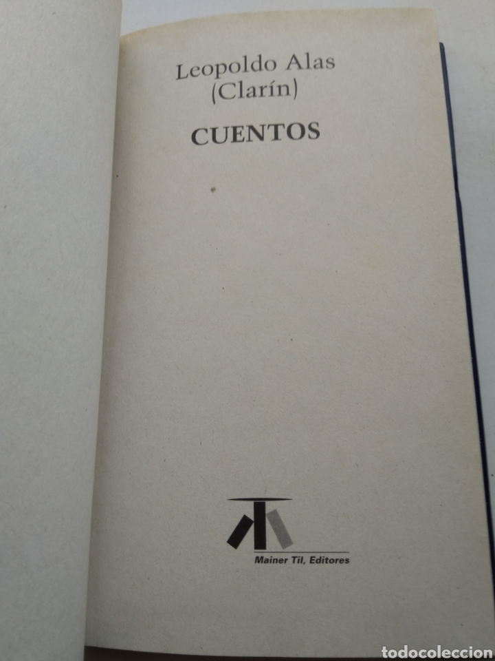 Libros de segunda mano: CUENTOS/LEOPOLDO ALAS CLAR&Iacute;N - Foto 2