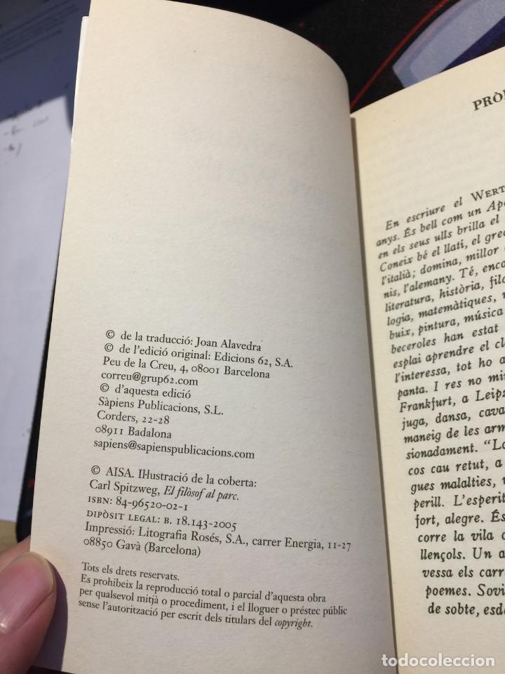 Libros de segunda mano: Les desventures del jove Werther - J. W. Goethe - Foto 4