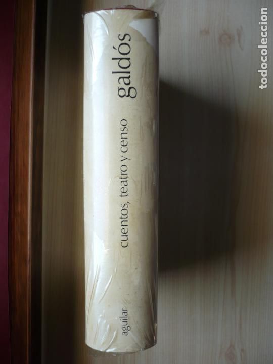 Libros de segunda mano: Cuentos, Teatro y Censo. P&eacute;rez Gald&oacute;s. Aguilar. - Foto 3