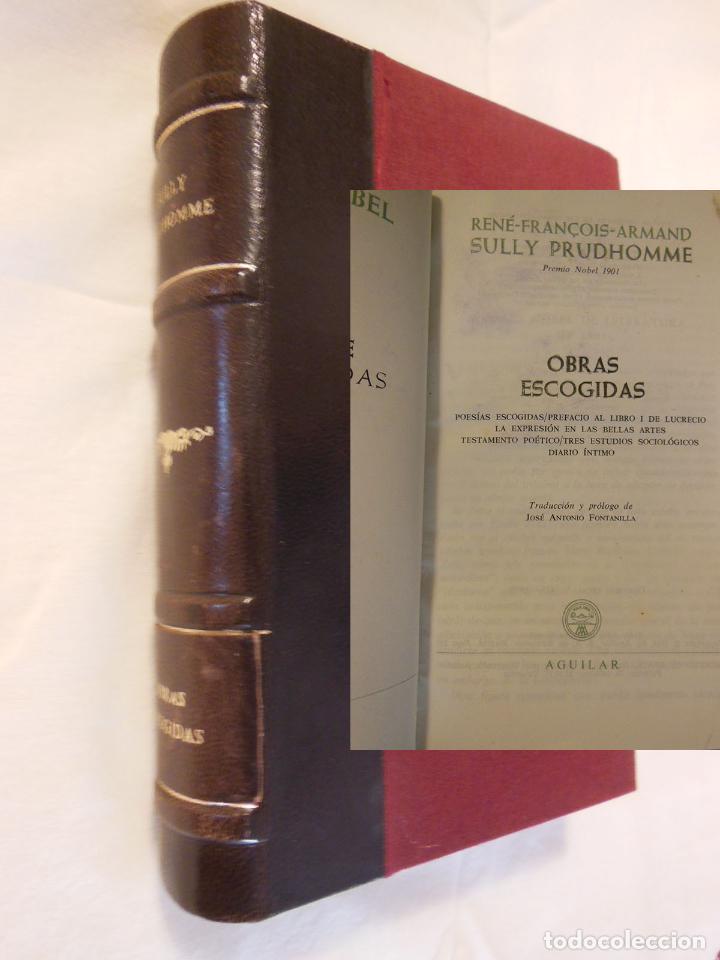 Libros de segunda mano: OBRAS ESCOGIDAS DE SULLY PRUDHOME. 1959 - Foto 1
