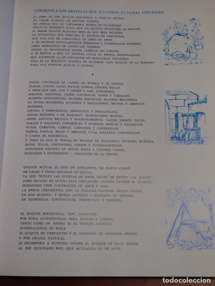 Libros de segunda mano: DON QUIJOTE DE LA MANCHA. ASURI 2 VOL&Uacute;MENES - Foto 2