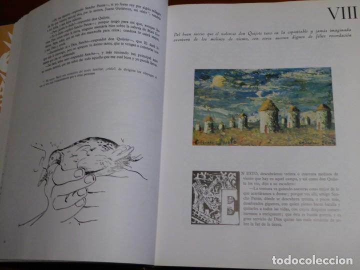 Libros de segunda mano: DON QUIJOTE DE LA MANCHA. ASURI 2 VOL&Uacute;MENES - Foto 5