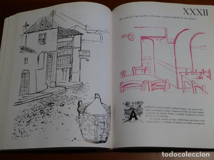 Libros de segunda mano: DON QUIJOTE DE LA MANCHA. ASURI 2 VOL&Uacute;MENES - Foto 6