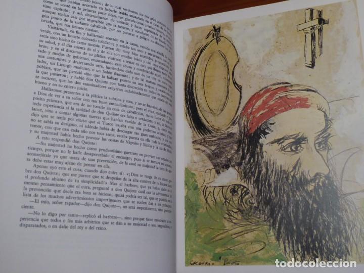 Libros de segunda mano: DON QUIJOTE DE LA MANCHA. ASURI 2 VOL&Uacute;MENES - Foto 8