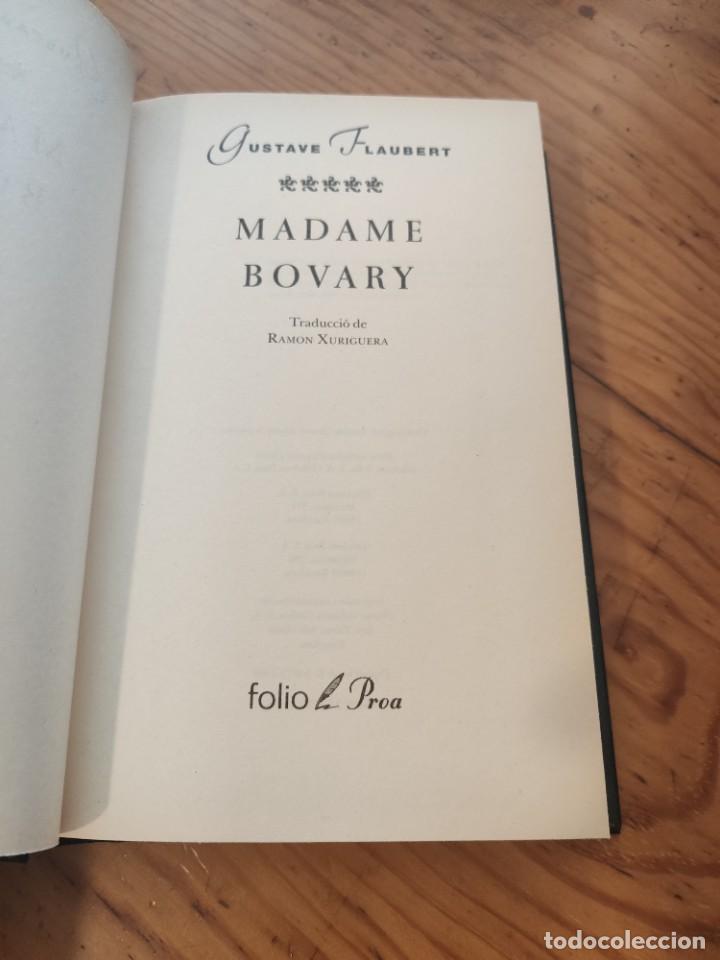 Libros de segunda mano: MADAME BOVARY - LIBRO EN CATAL&Agrave; DE GUSTAVE FLAUBERT - PROA/FOLIO 1999 - Foto 4
