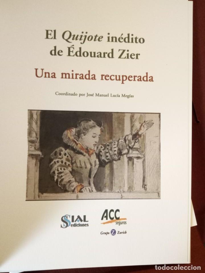 Libros de segunda mano: &Eacute;douard Zier - El Quijote in&eacute;dito - Foto 2
