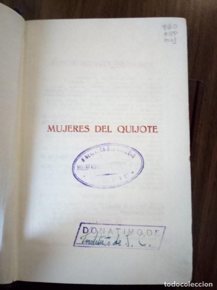 Libros de segunda mano: Concha Espina - Mujeres del Quijote - Foto 1