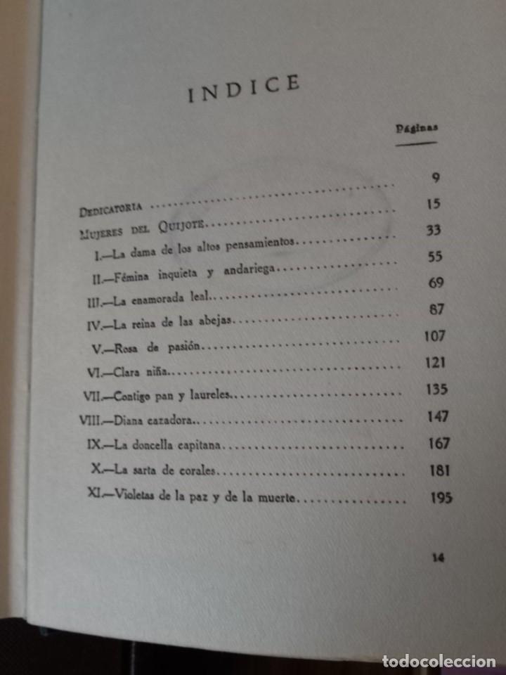 Libros de segunda mano: Concha Espina - Mujeres del Quijote - Foto 3