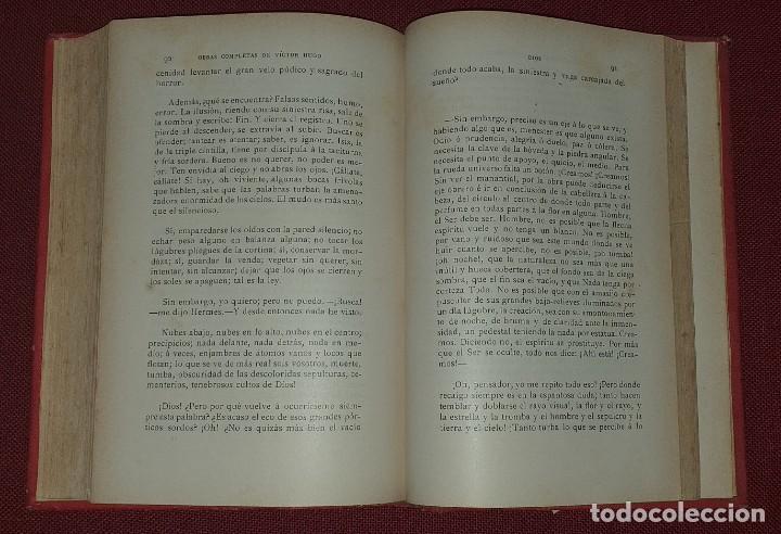 Libros de segunda mano: OBRAS COMPLETAS DE VICTOR HUGO - ODAS Y BALADAS - Foto 6
