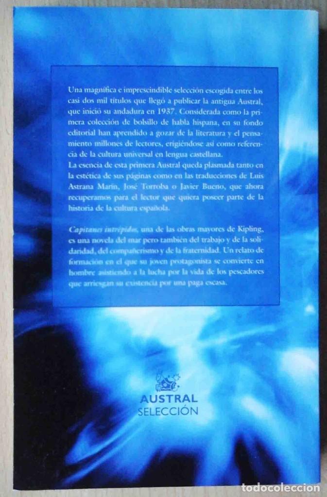 Libros de segunda mano: Capitanes intr&eacute;pidos (Rudyard Kipling) Austral Selecci&oacute;n 2003 - Foto 2