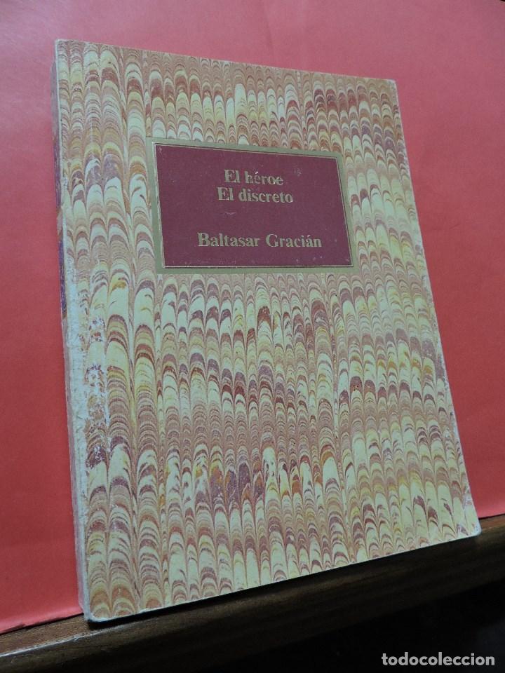 Libros de segunda mano: El h&eacute;roe. El discreto. GRACI&Aacute;N, Baltasar. - Foto 1