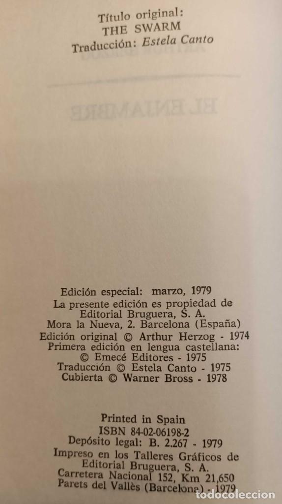 Libros de segunda mano: ❤️ Libro EL ENJAMBRE, ARTHUR HERZOG, 1979 ❤️ - Foto 4