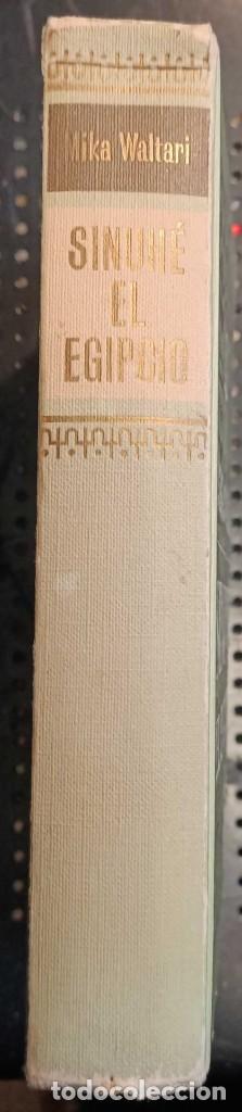 Libros de segunda mano: Libro &rdquo;Sinuh&eacute; El Egipcio&rdquo; de Mika Waltari, 1966 - Foto 2