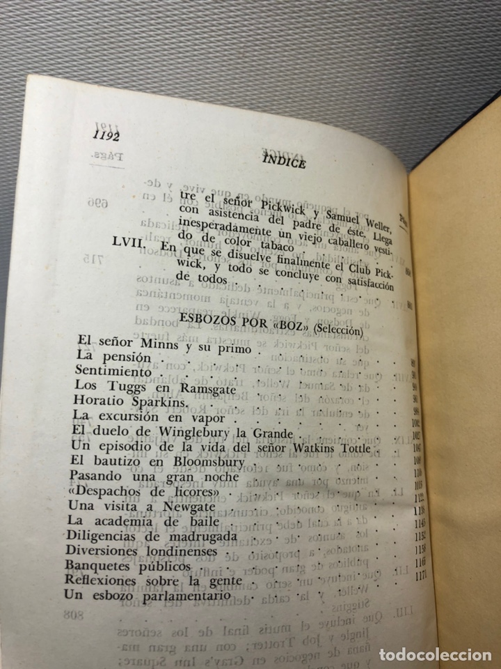 Libros de segunda mano: CHARLES DICKENS - OBRAS COMPLETAS, 1 - - ED. PLANETA - Foto 8