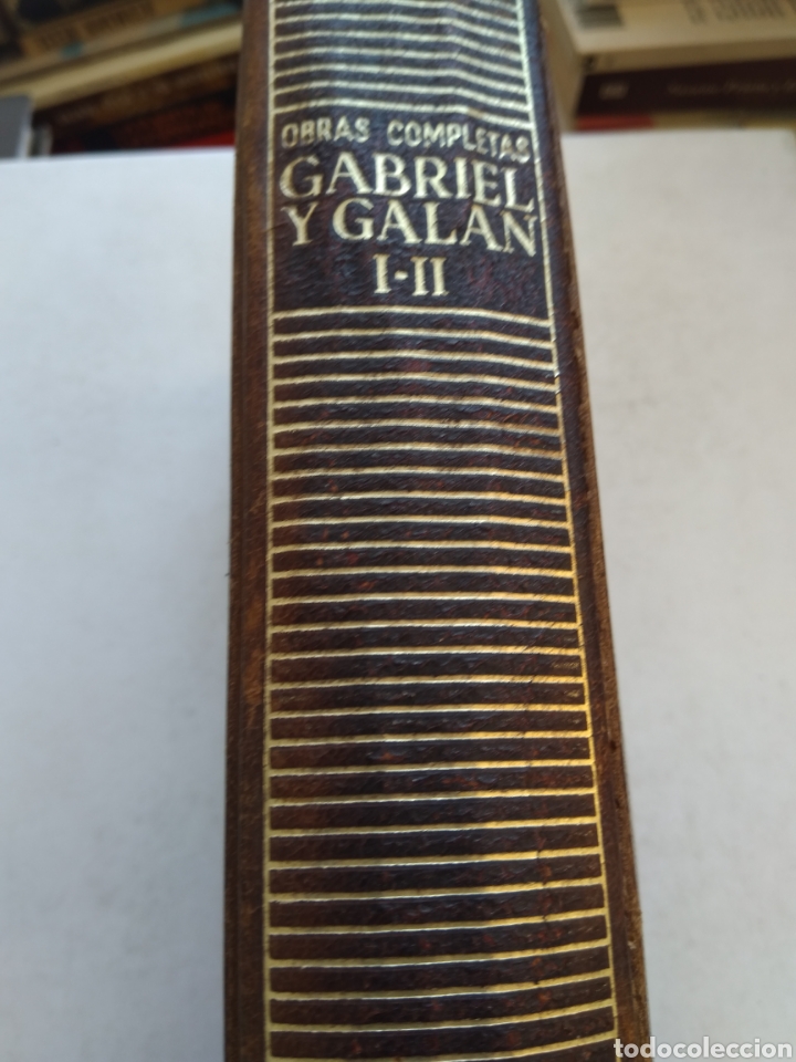 Libros de segunda mano: OBRAS COMPLETAS GABRIEL Y GAL&Aacute;N TOMO I-II - Foto 1