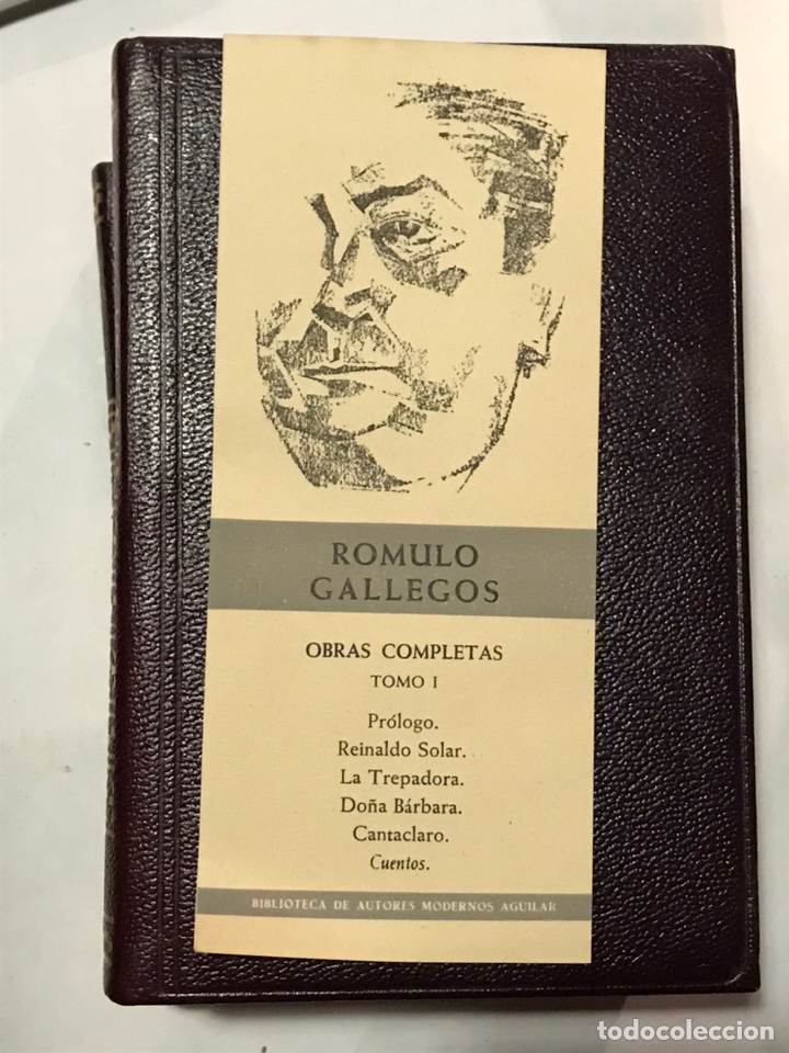 Libros de segunda mano: ROMULO GALLEGOS. OBRAS COMPLETAS. 1959 TOMO I Y II. - Foto 1