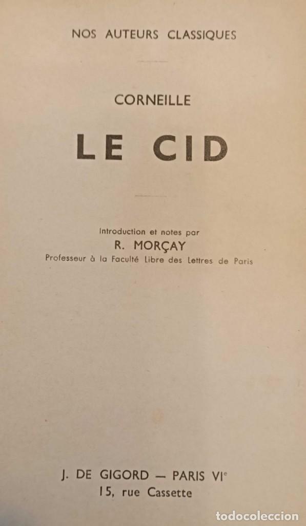 Libros de segunda mano: LIBRO LE CID, PIERRE CORNIELLE, 1636, MUY RARO - Foto 5