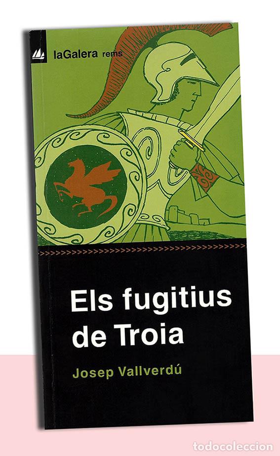 Libros de segunda mano: ELS FUGITIUS DE TROIA - JOSEP VALLVERDU - Foto 1