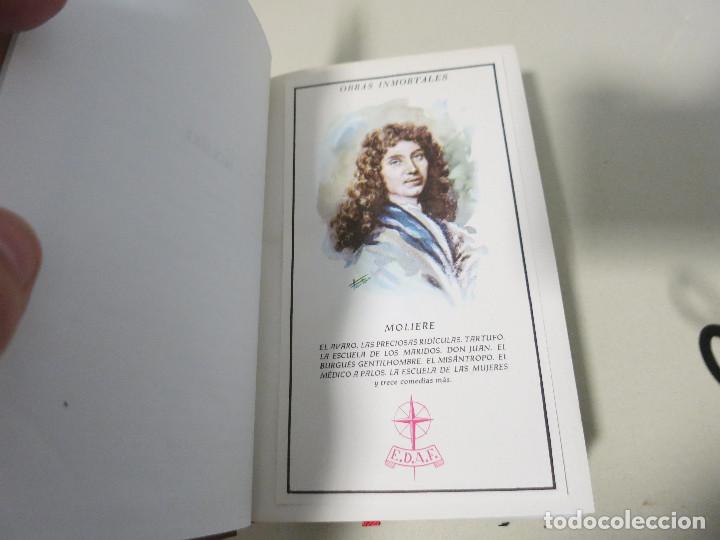 Libros de segunda mano: 1970.- OBRAS INMORTALES. MOLIERE. EDAF - Foto 3