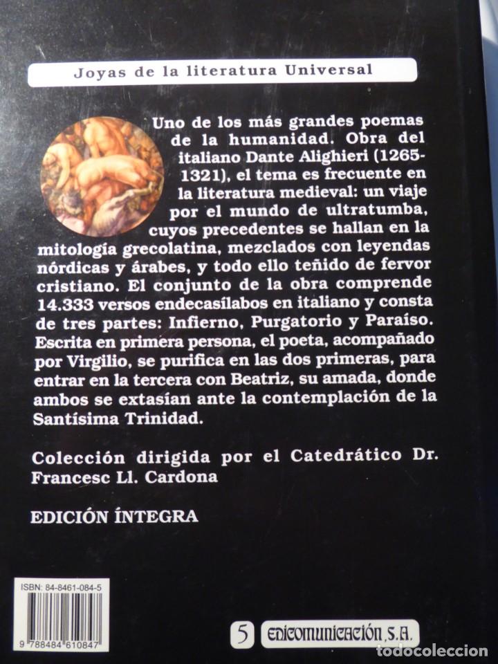 Libros de segunda mano: La divina comedia. Dante - Foto 2