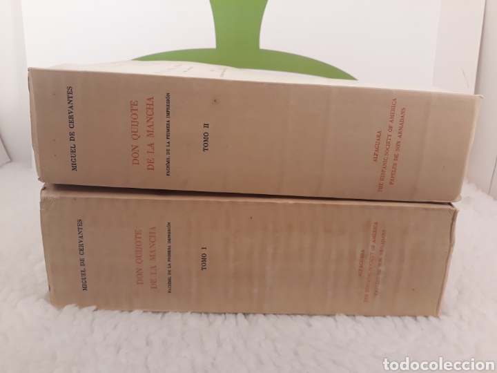 Libros de segunda mano: Don Quijote De La Mancha. Facsimil de la primera edicion. 2 tomos. 1968. - Foto 15