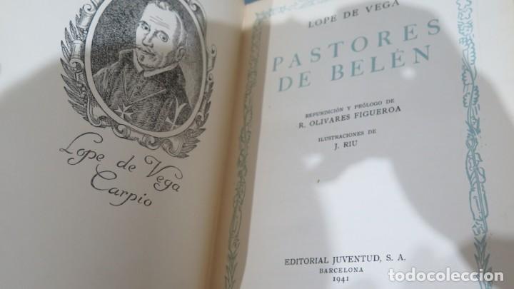Libros de segunda mano: 1941.- PASTORES DE BEL&Eacute;N. LOPE DE VEGA - Foto 2