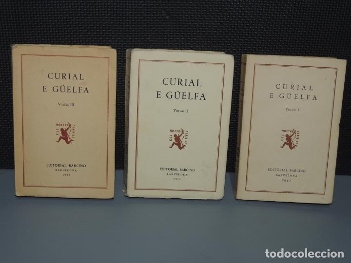 Libros de segunda mano: CURIAL E G&Uuml;ELFA . ( 3 Volums ) Edicio a cura de R. Aramon i Serra - Foto 1