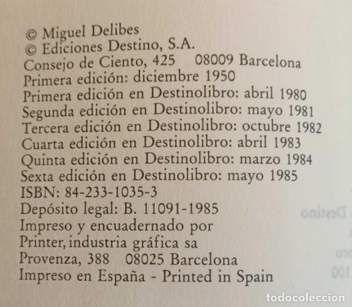 Libros de segunda mano: Libro: El Camino, Miguel Delibes, 1985 - Foto 4