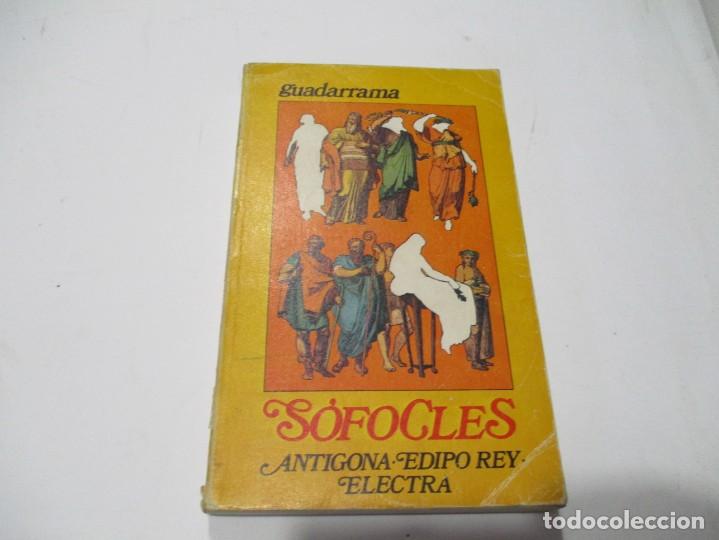 Libros de segunda mano: SOFOCLES Ant&iacute;gona, Edipo Rey, Electra W5253 - Foto 1