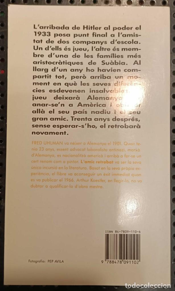 Libros de segunda mano: Libro: Lamic retrobat, Fred Uhlman, 1993 - Foto 3