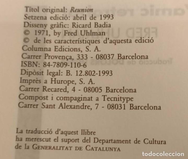 Libros de segunda mano: Libro: Lamic retrobat, Fred Uhlman, 1993 - Foto 4
