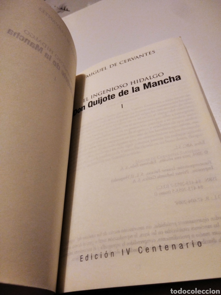 Libros de segunda mano: El ingenioso Hidalgo Don Quijote de la Mancha - Foto 2