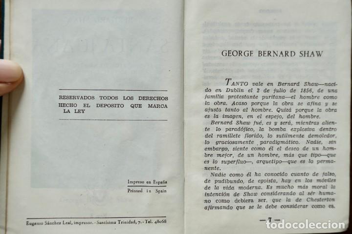 Libros de segunda mano: SANTA JUANA, DE GEORGE BERNARD SHAW. CRISOL 8. 1943 - Foto 3