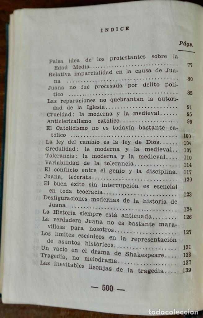 Libros de segunda mano: SANTA JUANA, DE GEORGE BERNARD SHAW. CRISOL 8. 1943 - Foto 5