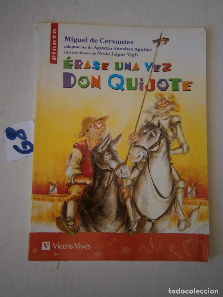 Libros de segunda mano: ERASE UNA VEZ DON QUIJOTE - Foto 1