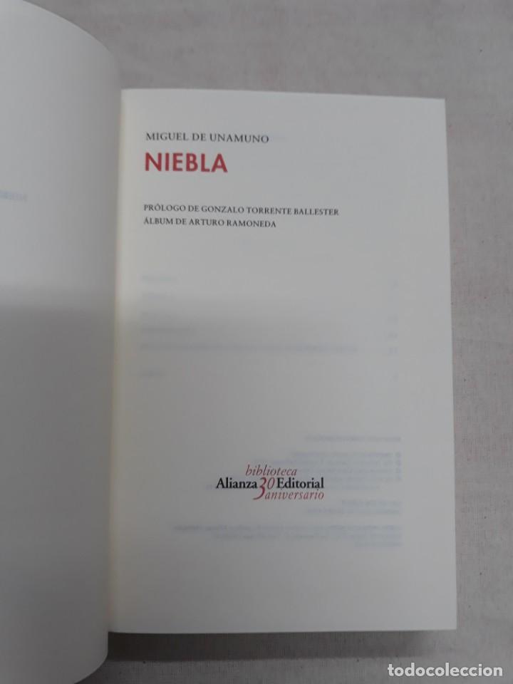 Libros de segunda mano: DE UNAMUNO, MIGUEL. NIEBLA. ALIANZA 30 - Foto 3