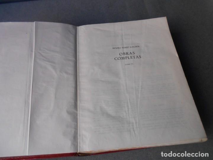 Libros de segunda mano: BENITO PEREZ GALDOS. OBRAS COMPLETAS - Foto 2