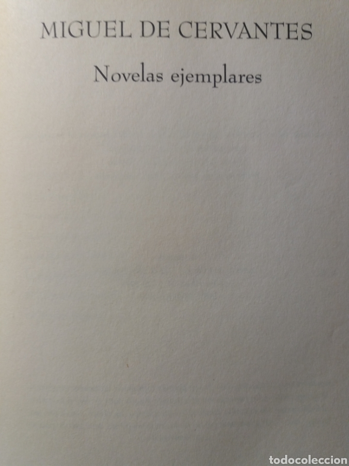 Libros de segunda mano: Novelas ejemplares Miguel de Cervantes - Foto 3