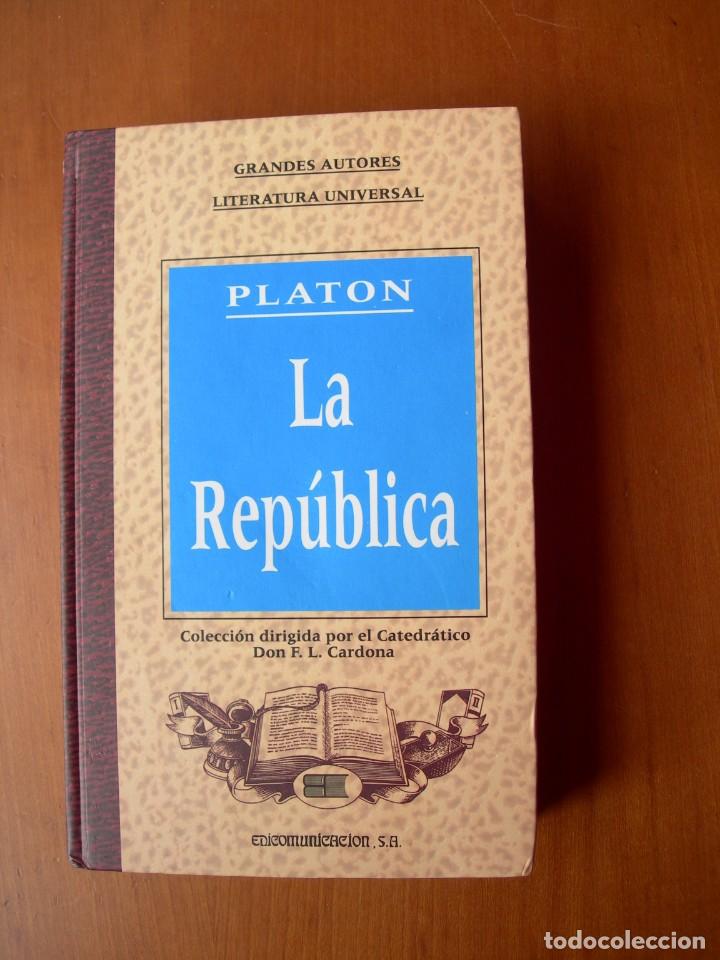 Libros de segunda mano: LA REP&Uacute;BLICA / PLAT&Oacute;N