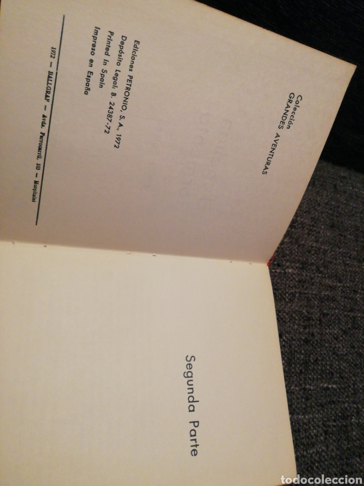 Libros de segunda mano: El capit&aacute;n tormenta. Emilio Salgari. Ediciones Petronio, 1972. - Foto 2