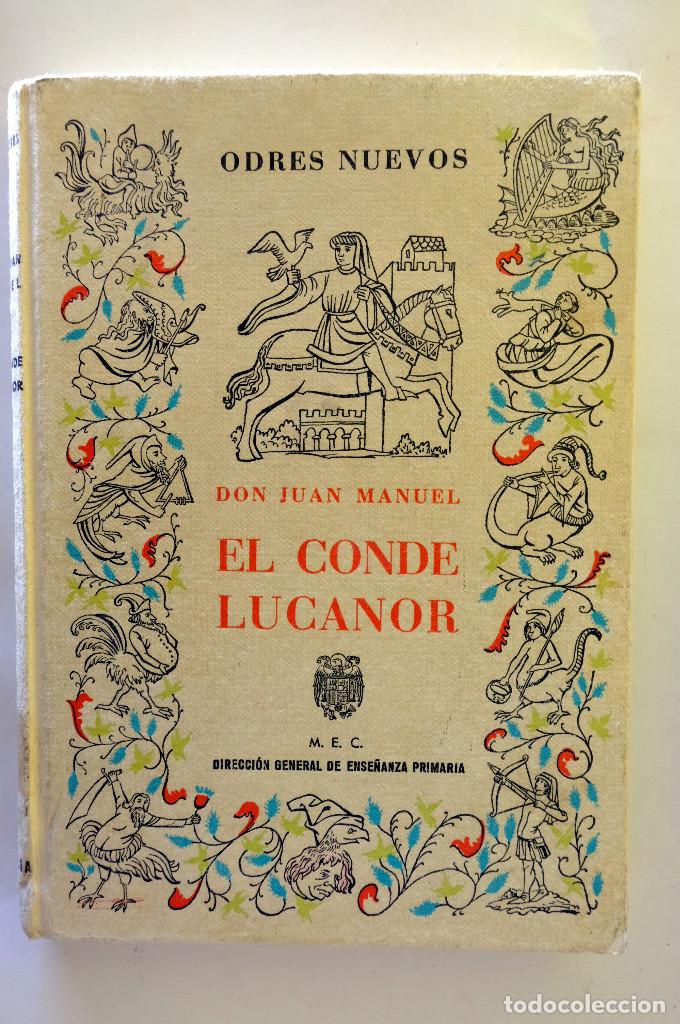 Libros de segunda mano: EL CONDE LUCANOR. DON JUAN MANUEL - Foto 1