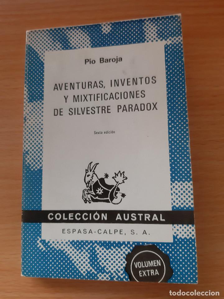 Libros de segunda mano: AVENTURAS DE SILVESTRE PARADOX P&iacute;o Baroja - Foto 1