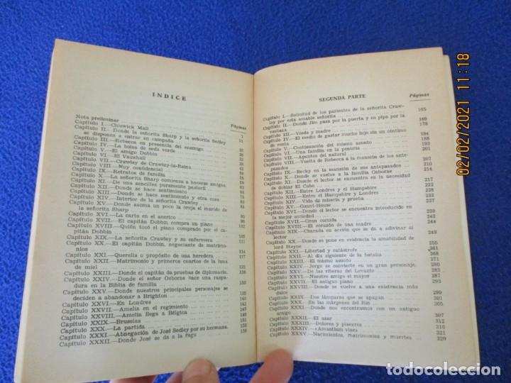 Libros de segunda mano: LA FERIA DE LAS VANIDADES William Thakeray Ediciones Alonso 1975 - Foto 8