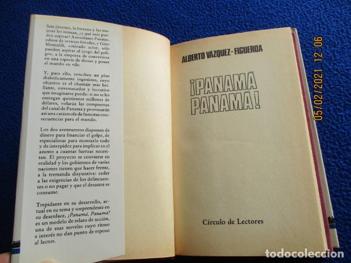 Libros de segunda mano: &iexcl;PANAM&Aacute; PANAM&Aacute;! A. Vazquez Figueroa C&iacute;rculo de Lectores 1983 - Foto 3